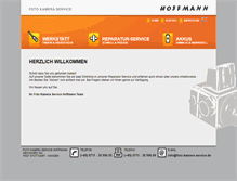 Tablet Screenshot of fotoreparatur-hoffmann.de